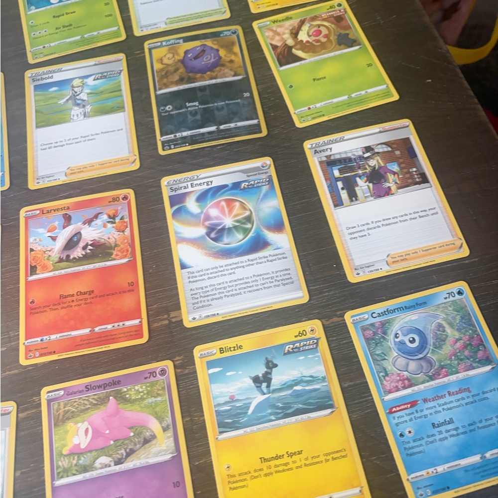 Pokémon Trading Card Game Assorted Card Pack - Yellow, Red, Blue, Pink, Green - Picture 2 of 9